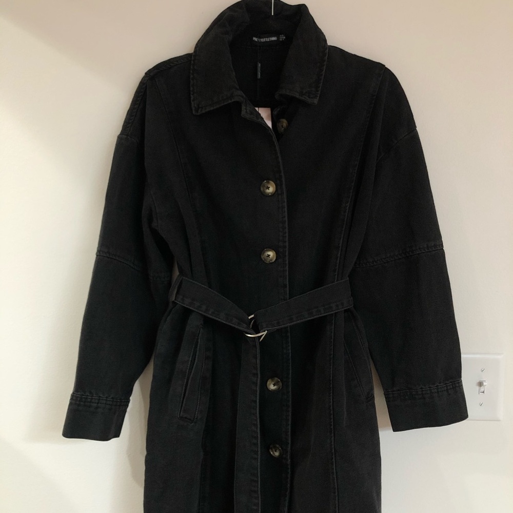Black Denim Dress